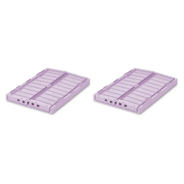 Paniers & Boîtes^Liewood Set De 2 Caisses Weston M - Lavande Clair