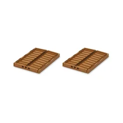 Paniers & Boîtes^Liewood Set De 2 Caisses Weston S - Golden Caramel