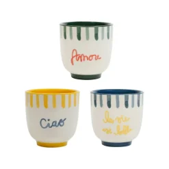 Carafes & Verres^Sélectionné par Fleux Set De 3 Gobelets Amore - 15 Cl
