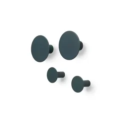 Porte-manteaux & Patères^Blomus Set De 4 Pateres Ponto Vert