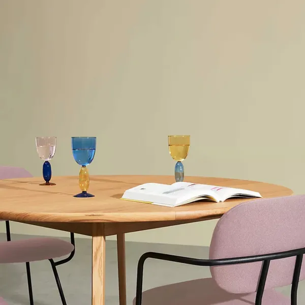 Carafes & Verres^Sélectionné par Fleux Set De 2 Verres A Vin Boon Jaune