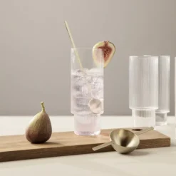 Carafes & Verres^Ferm Living Set De 4 Verres Longs Ripple