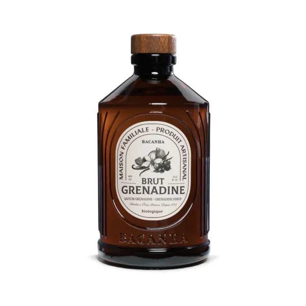 Épicerie^Bacanha Sirop Brut De Grenadine Bio - 400Ml