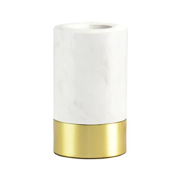 Lampes De Table^Elements Lighting Socle Lampe De Table Romance - Marbre Blanc