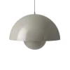 Suspensions^And Tradition Suspension Big Flowerpot Vp2 - Gris Beige