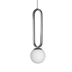 Suspensions^ENOstudio Suspension Cime Argent Globe 12 Cm