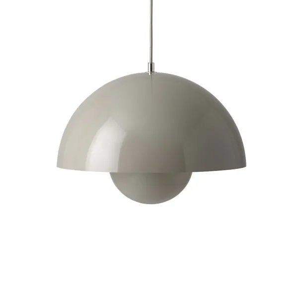 Suspensions^And Tradition Suspension Flowerpot Vp7 - Gris Beige