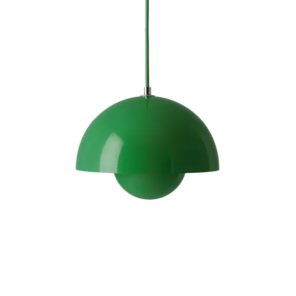 Suspensions^And Tradition Suspension Flowerpot Vp1 - Signal Green