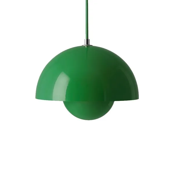 Suspensions^And Tradition Suspension Flowerpot Vp7 - Signal Green