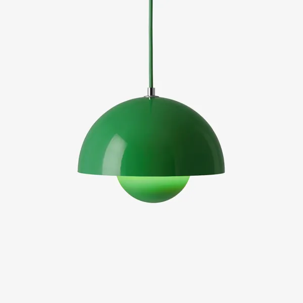 Suspensions^And Tradition Suspension Flowerpot Vp7 - Signal Green