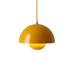 Suspensions^And Tradition Suspension Flowerpot Vp1 By Verner Panton - Jaune