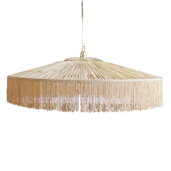 Suspensions^Honoré Suspension Parasol Franges - O 100 Cm - Naturel