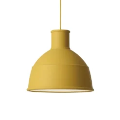 Suspensions^Muuto Suspension Unfold - Jaune Moutarde