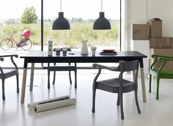 Suspensions^Muuto Suspension Unfold - Jaune Moutarde