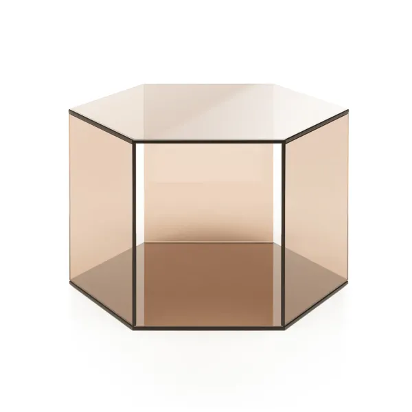 Tables Basses & D'Appoint^FEST Amsterdam Table Basse Hexagon - H 35 X 48 X 55 Cm - Bronze