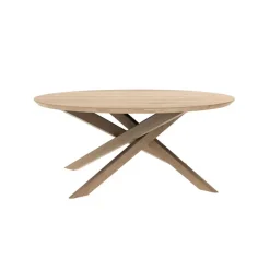 Tables Basses & D'Appoint^Ethnicraft Table Basse Mikado Chene Ronde