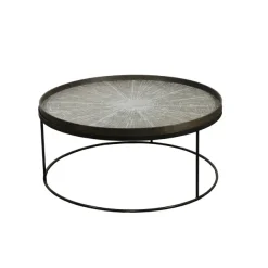 Tables Basses & D'Appoint^Ethnicraft Table Basse Pour Plateau Rond En Metal - O 93 Cm