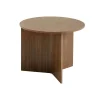 Tables Basses & D'Appoint^Hay Table Basse Slit Ronde En Noyer - O 45 X H 35,5 Cm