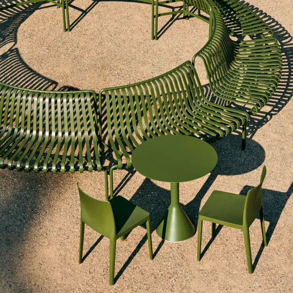 Tables D'extérieur^Hay Table Cone Palissade - O 90 X H 74 Cm - Olive