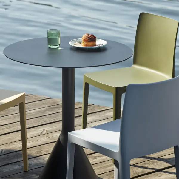 Tables D'extérieur^Hay Table Cone Palissade - O 90 X H 74 Cm - Anthracite
