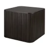 Tables Basses & D'Appoint^Ethnicraft Table D'Appoint Carree Roller Max En Acajou - Marron