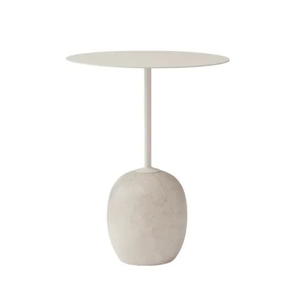 Tables Basses & D'Appoint^And Tradition Table D'Appoint Lato Ln8 - Blanc