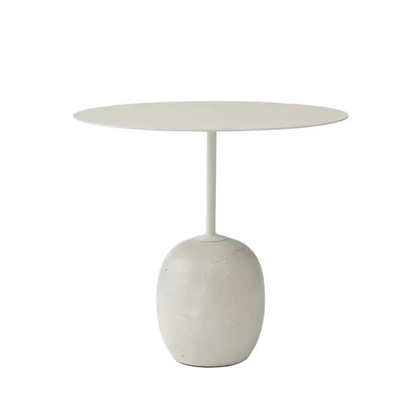 Tables Basses & D'Appoint^And Tradition Table D'Appoint Lato Ln9 - Blanc