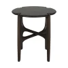 Tables Basses & D'Appoint^Ethnicraft Table D'Appoint Polished Imperfect En Acajou - Marron