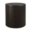 Tables Basses & D'Appoint^Ethnicraft Table D'Appoint Ronde Roller Max En Acajou - Marron