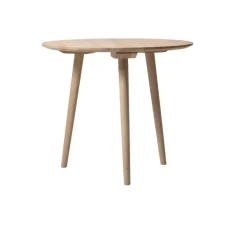 Tables À Manger^And Tradition Table In Between Chene Huile Blanchi 90 X 90 Cm