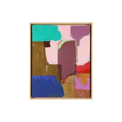 Affiches & Tableaux^HK Living Tableau Abstrait Multicolore - 40 X 50 Cm