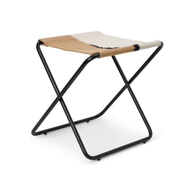 Chaises^Ferm Living Tabouret Desert Stool Black/Soil