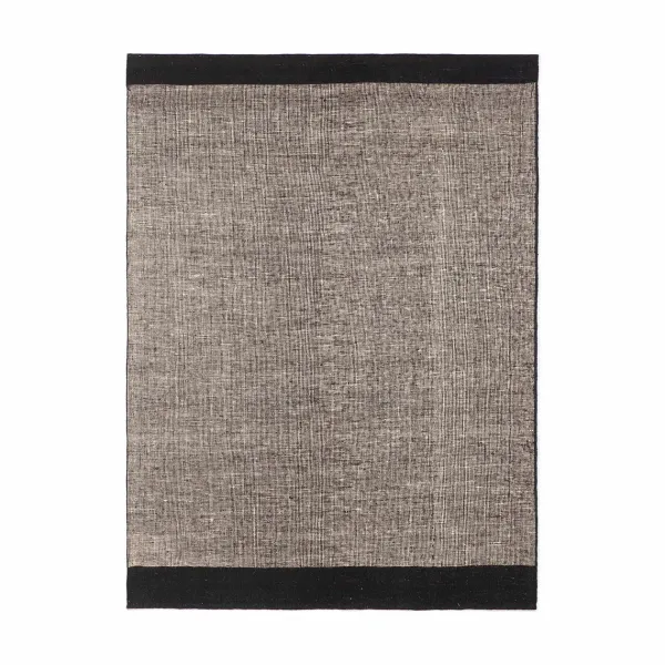 Tapis^Ethnicraft Tapis Kilim 100% Pur Laine - 170 X 240 Cm - Black Dots