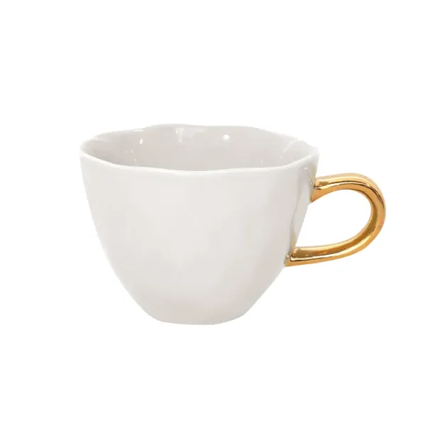 Tasses & Mugs^Sélectionné par Fleux Tasse A Cafe Good Morning En Porcelaine - Gris Blanc