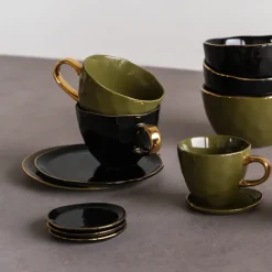 Tasses & Mugs^Sélectionné par Fleux Tasse A Espresso Good Morning En Ceramique O 6,3 Cm - Vert