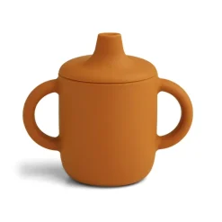 Vaisselle Enfant^Liewood Tasse D'Apprentissage Neil En Silicone 150 Ml - Moutarde