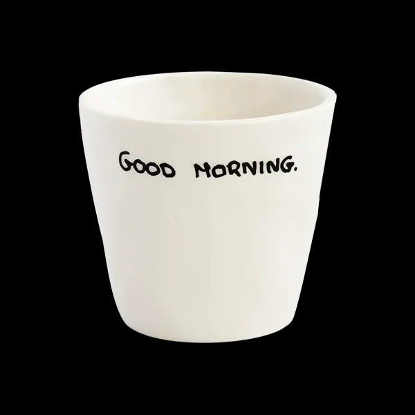 Tasses & Mugs^Sélectionné par Fleux Tasse Expresso Good Morning - Blanc