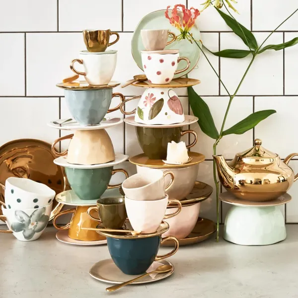 Tasses & Mugs^Sélectionné par Fleux Tasse Good Morning Expresso - Or