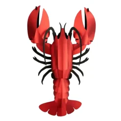 Art Mural^Assembli Trophee Homard Ruby Red Metallic