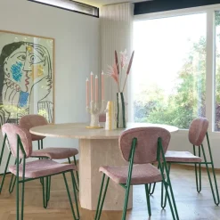 Vases^F&H Vase A Bec Et Cils En Gres - Vert