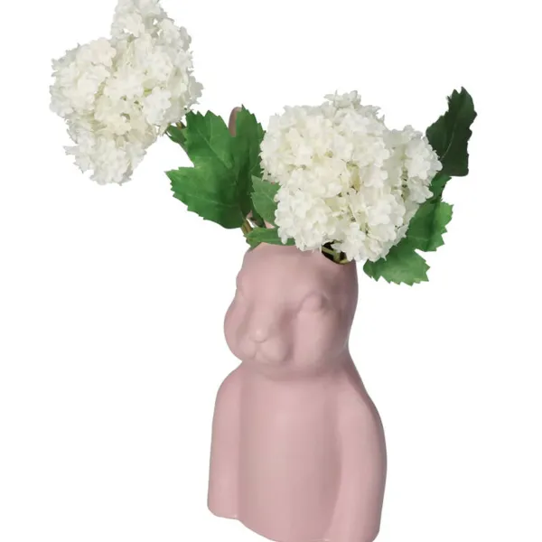 Vases^Sélectionné par Fleux Vase Bunny - Rose - 9 Cm X 9 Cm X 22Cm