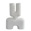 Vases^101 Copenhagen Vase Cobra Double Blanc
