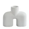 Vases^101 Copenhagen Vase Cobra Uno En Ceramique - Blanc