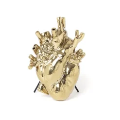 Vases^Seletti Vase Coeur Love In Bloom Porcelaine - Or