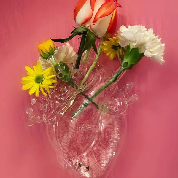 Vases^Seletti Vase Coeur Love In Bloom Verre