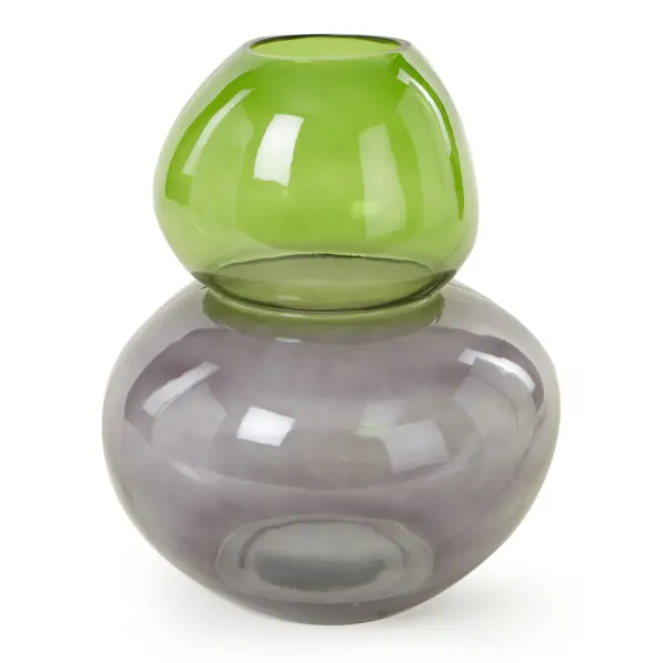 Vases^Sélectionné par Fleux Vase Duo Toni Transparent - Pieridot / Beetle Vert