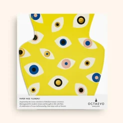 Vases^Octaevo Vase En Papier Nazar - Jaune