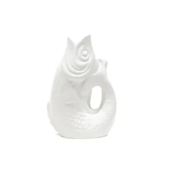 Vases^Sélectionné par Fleux Vase Monsieur Carafon Fish Blanc