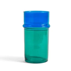 Vases^Hay Vase Moroccan En Verre Gm - Bleu & Vert