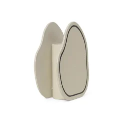 Vases^Ferm Living Vase Paste - Off-White Curvy